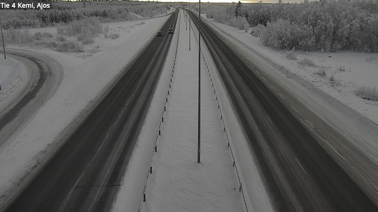 Kelikamerat Kuva Tie 4 Kemi, Ajos, Kemi, Lappi