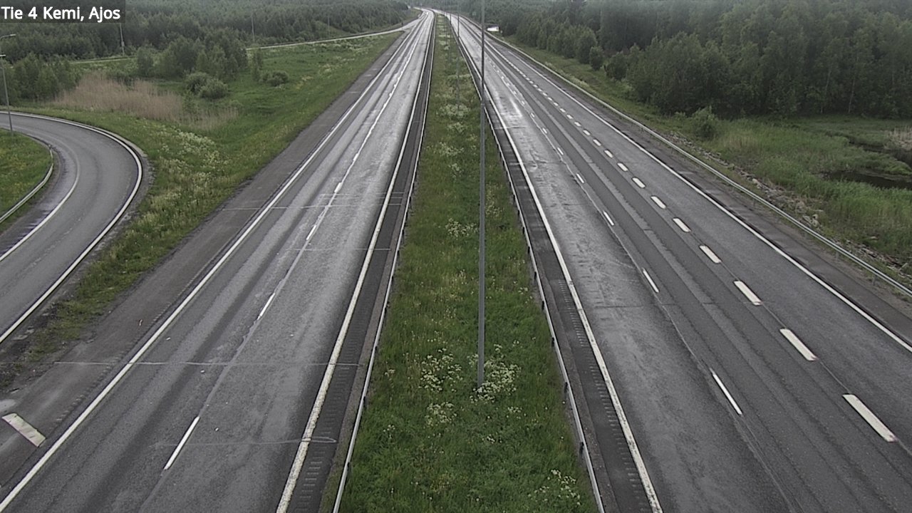 Kelikamerat Kuva Tie 4 Kemi, Ajos, Kemi, Lappi