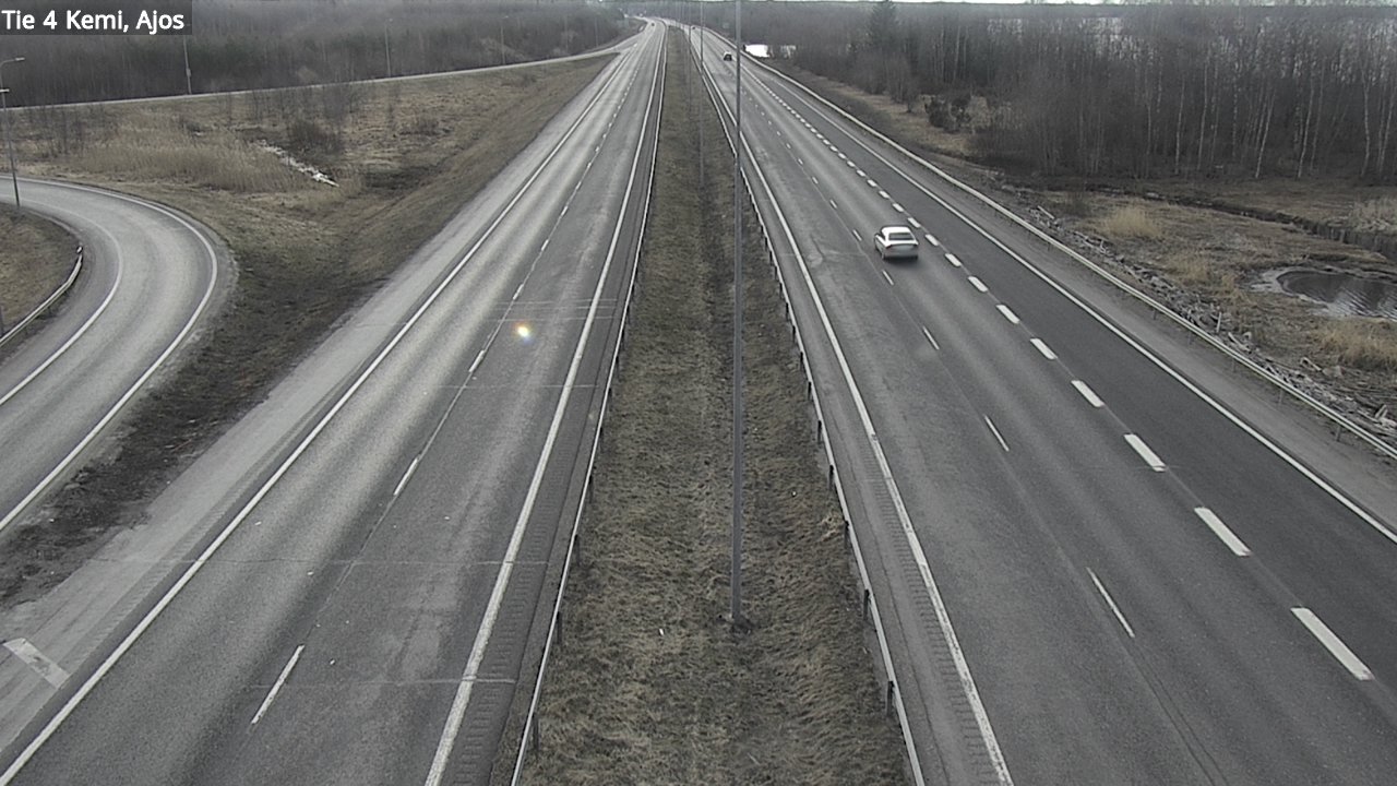 Weather Camera Image Road 4 Kemi, Ajos, Kemi, Lappi