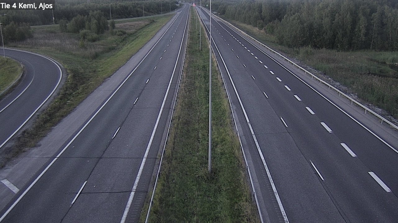 Kelikamerat Kuva Tie 4 Kemi, Ajos, Kemi, Lappi