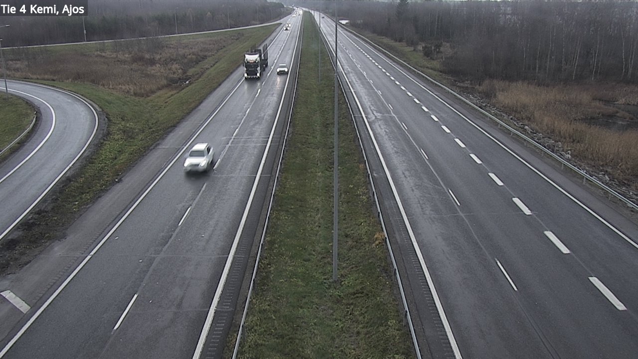 Kelikamerat Kuva Tie 4 Kemi, Ajos, Kemi, Lappi