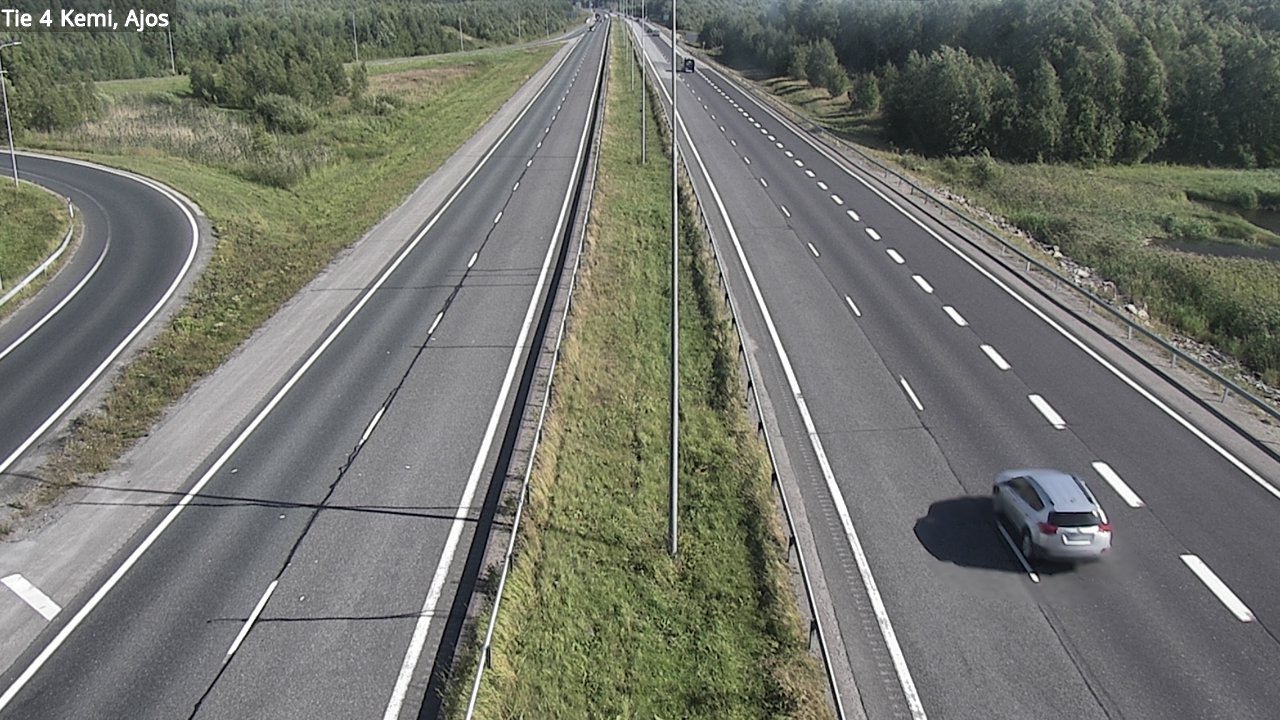 Kelikamerat Kuva Tie 4 Kemi, Ajos, Kemi, Lappi