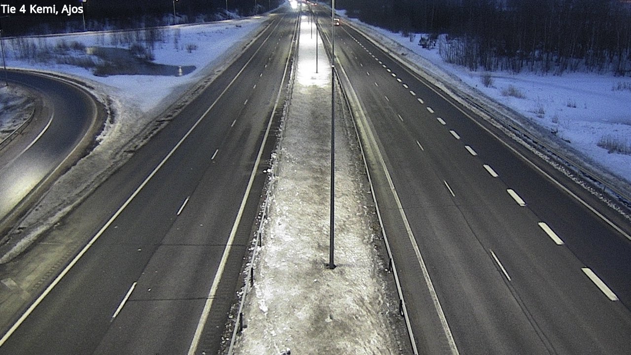 Kelikamerat Kuva Tie 4 Kemi, Ajos, Kemi, Lappi