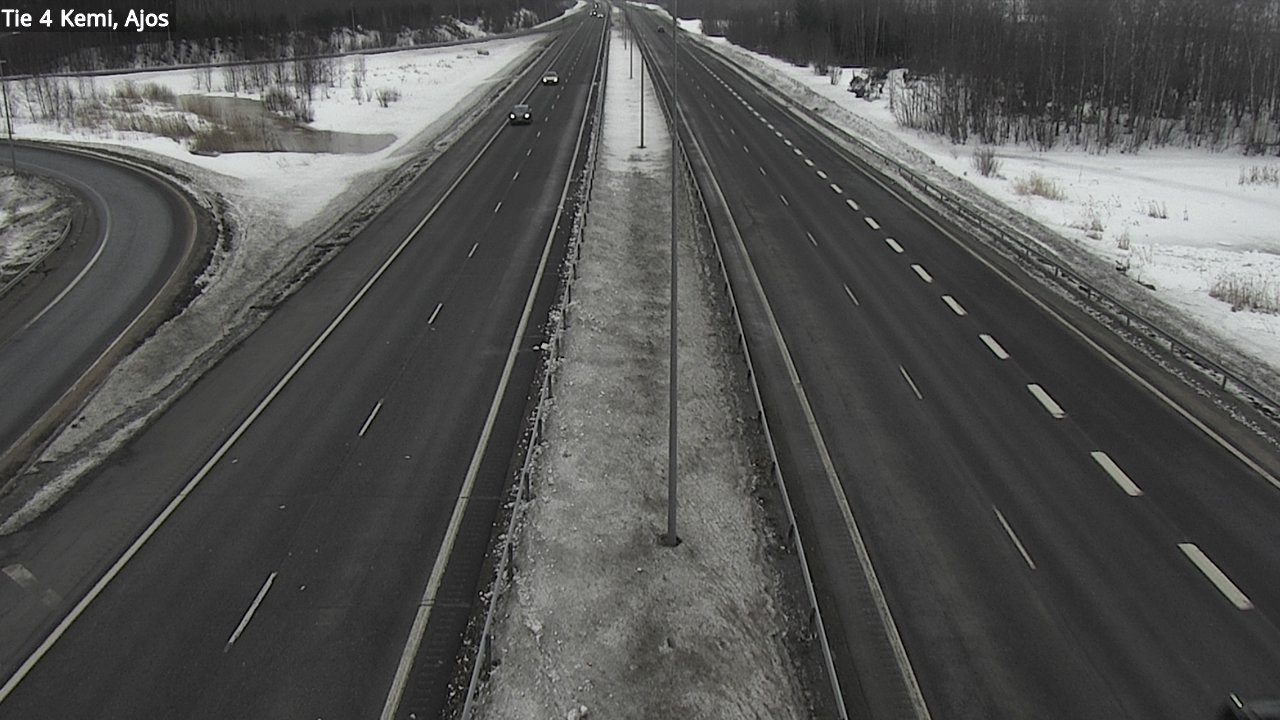 Weather Camera Image Road 4 Kemi, Ajos, Kemi, Lappi