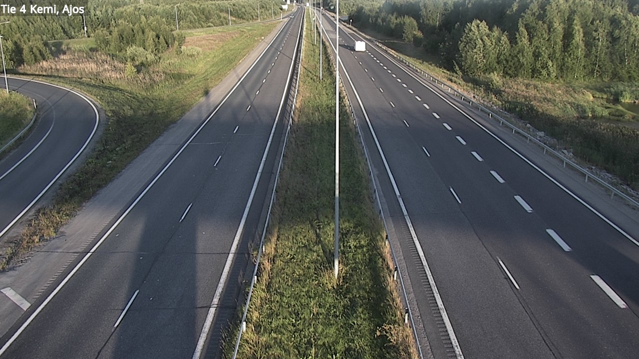 Kelikamerat Kuva Tie 4 Kemi, Ajos, Kemi, Lappi