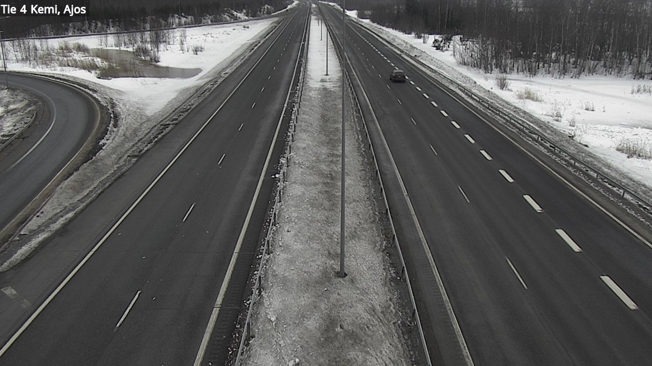 Kelikamerat Kuva Tie 4 Kemi, Ajos, Kemi, Lappi