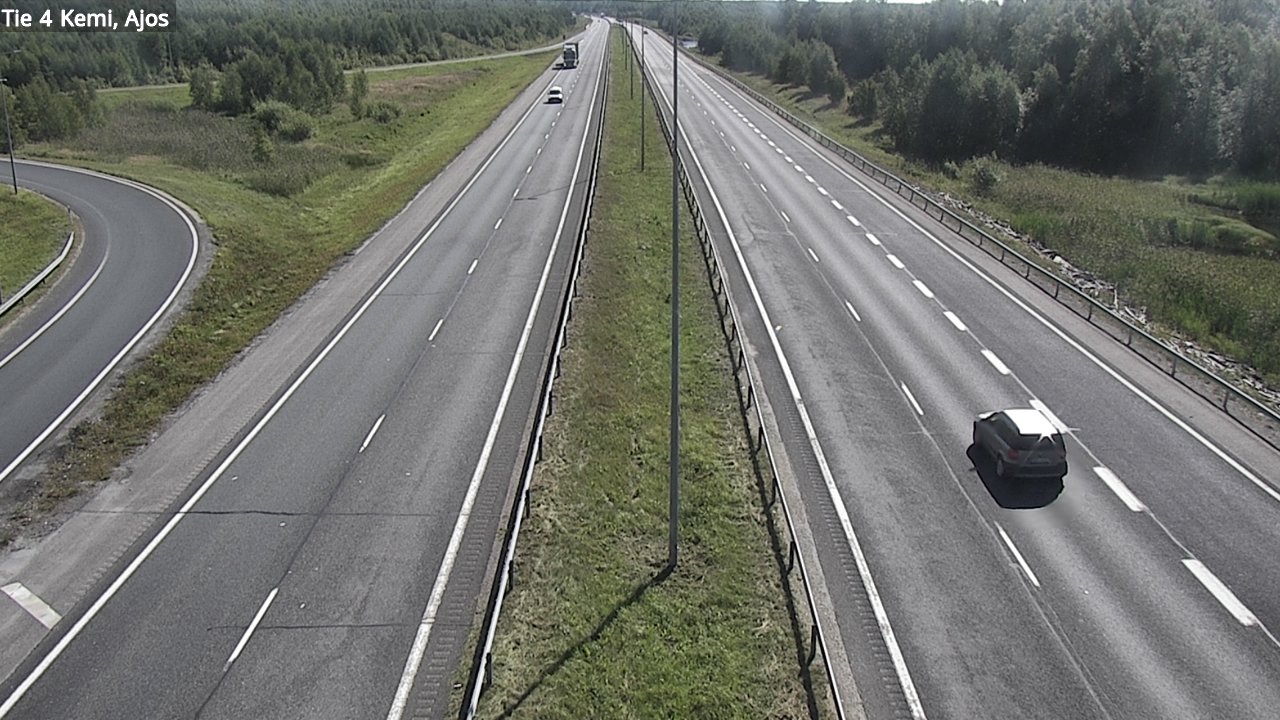 Weather Camera Image Road 4 Kemi, Ajos, Kemi, Lappi