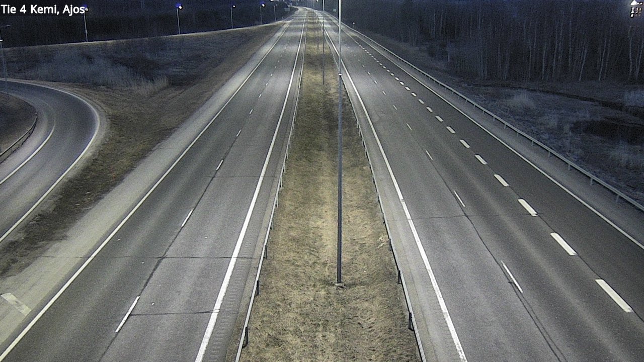 Kelikamerat Kuva Tie 4 Kemi, Ajos, Kemi, Lappi