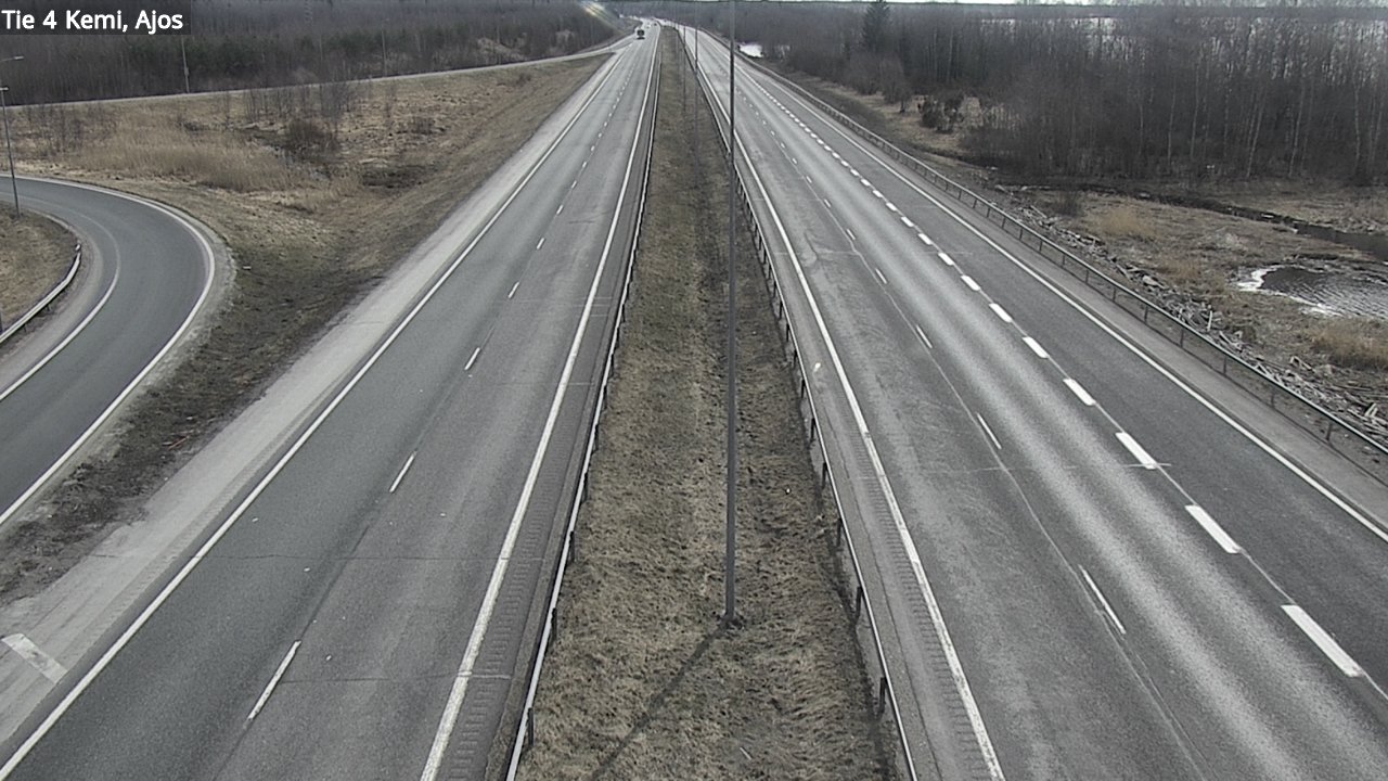 Weather Camera Image Road 4 Kemi, Ajos, Kemi, Lappi