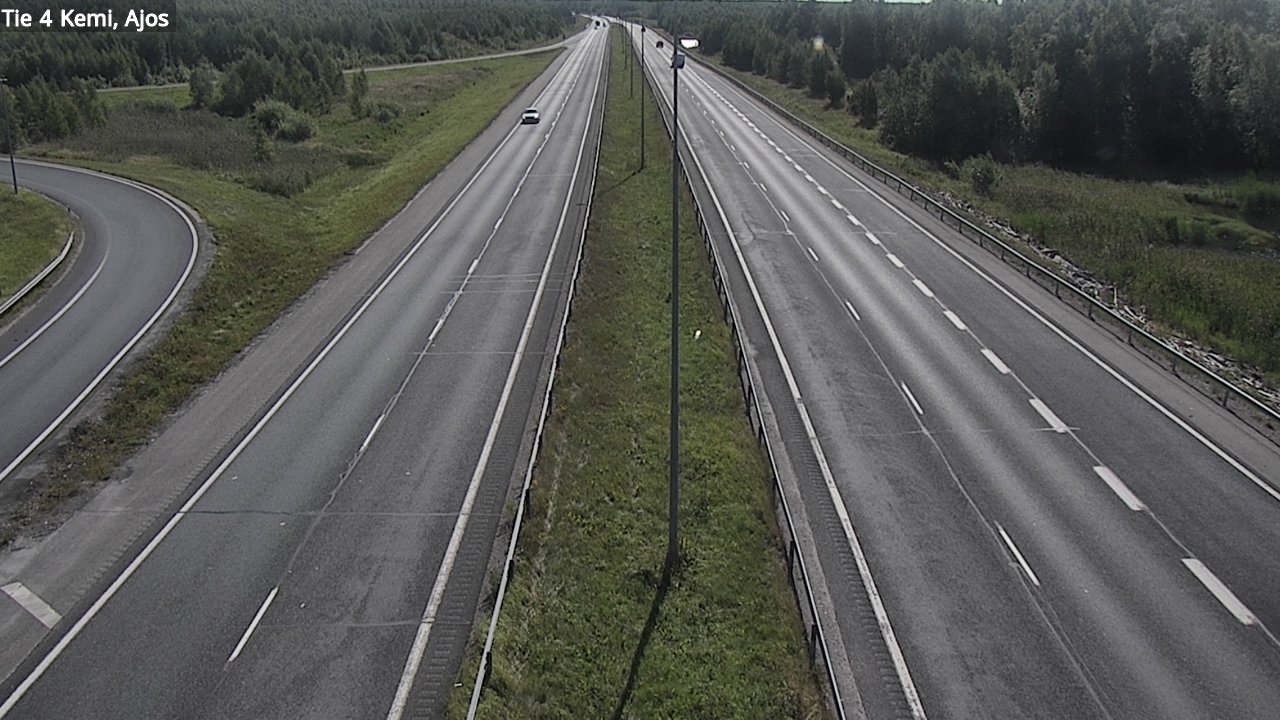 Kelikamerat Kuva Tie 4 Kemi, Ajos, Kemi, Lappi