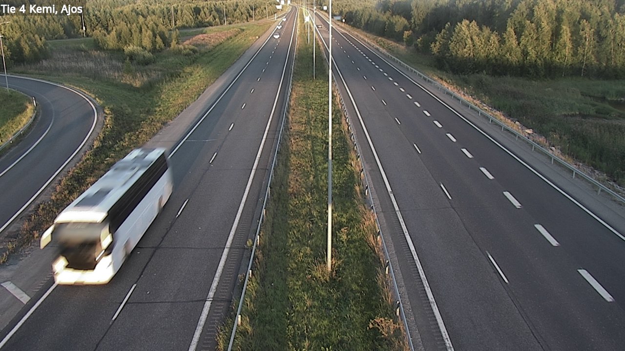 Kelikamerat Kuva Tie 4 Kemi, Ajos, Kemi, Lappi