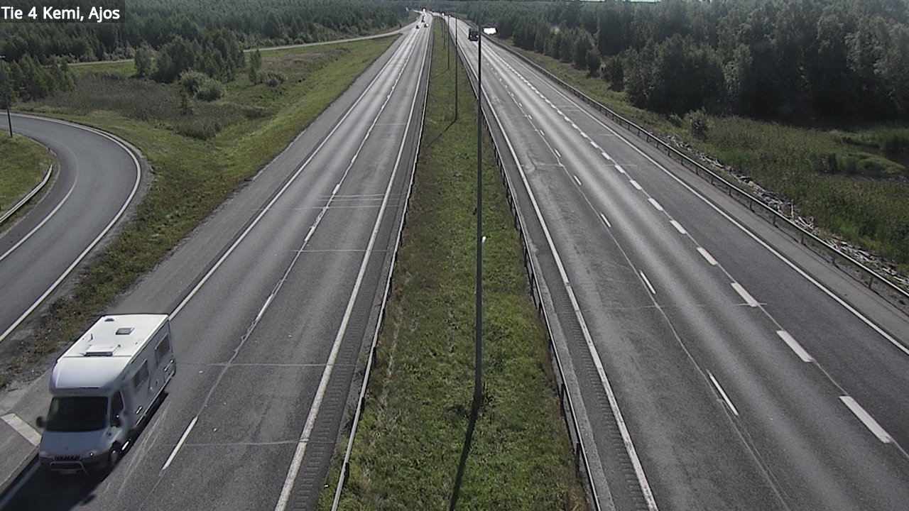 Kelikamerat Kuva Tie 4 Kemi, Ajos, Kemi, Lappi