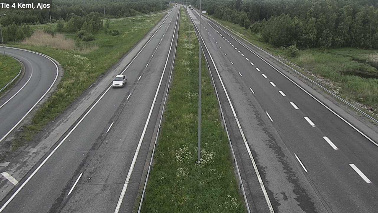 Weather Camera Image Road 4 Kemi, Ajos, Kemi, Lappi