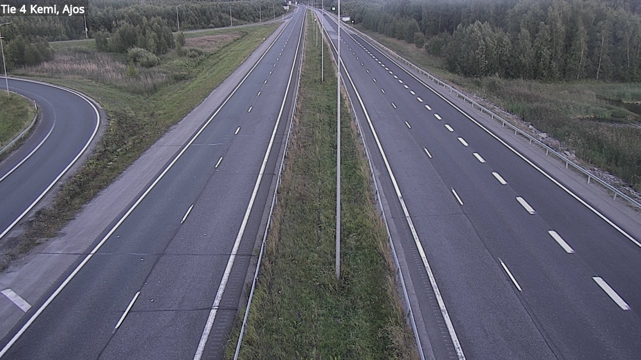 Kelikamerat Kuva Tie 4 Kemi, Ajos, Kemi, Lappi