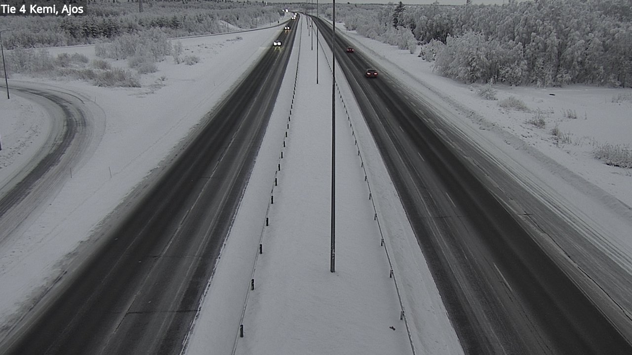 Kelikamerat Kuva Tie 4 Kemi, Ajos, Kemi, Lappi