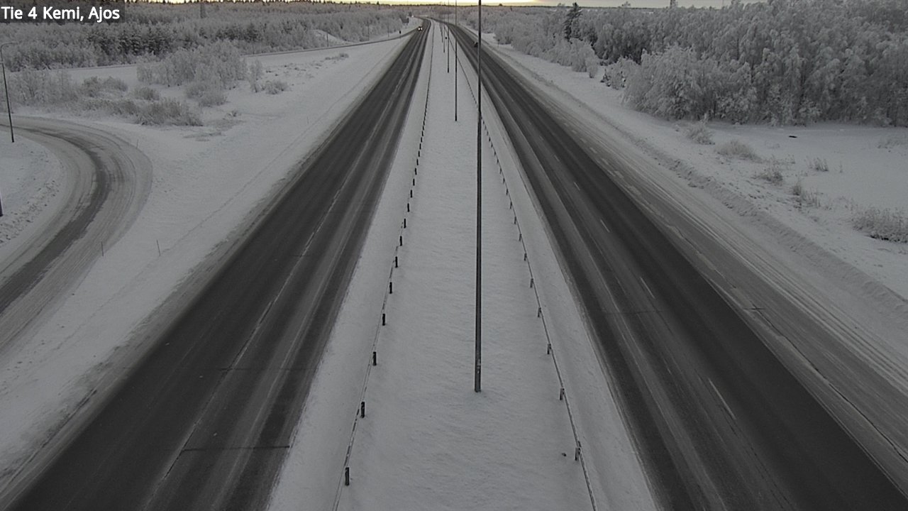 Kelikamerat Kuva Tie 4 Kemi, Ajos, Kemi, Lappi