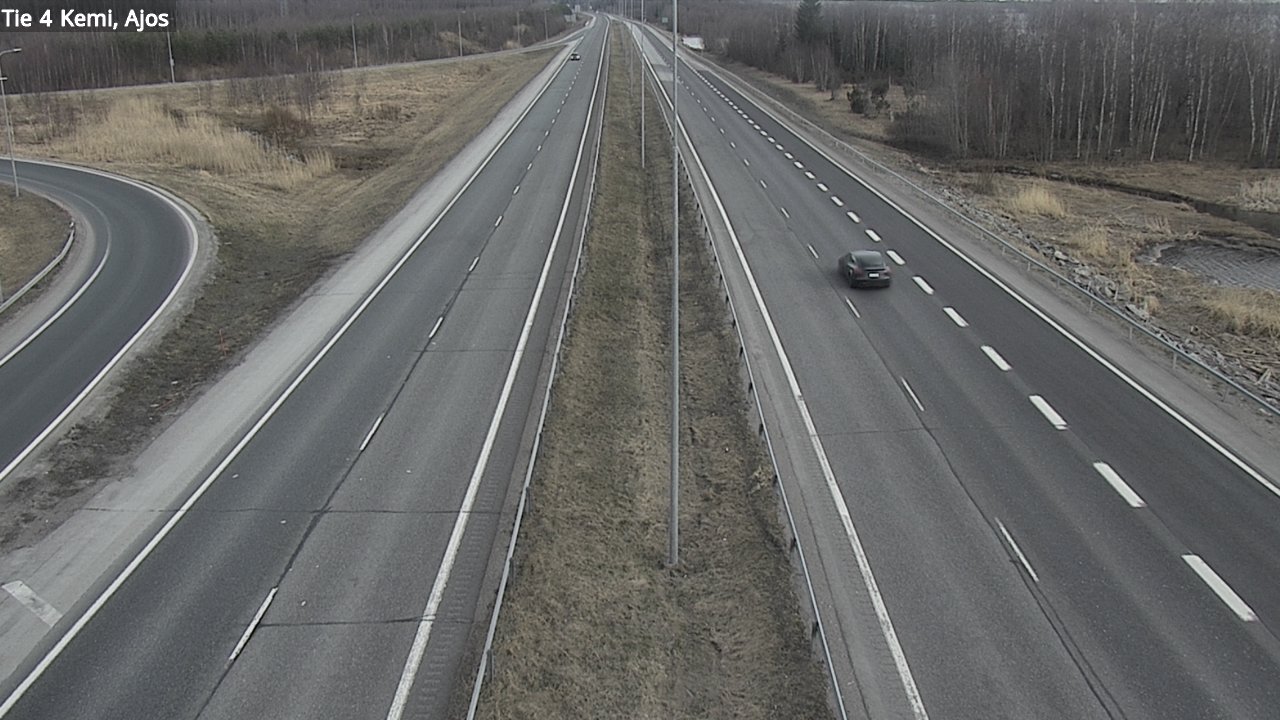 Weather Camera Image Road 4 Kemi, Ajos, Kemi, Lappi