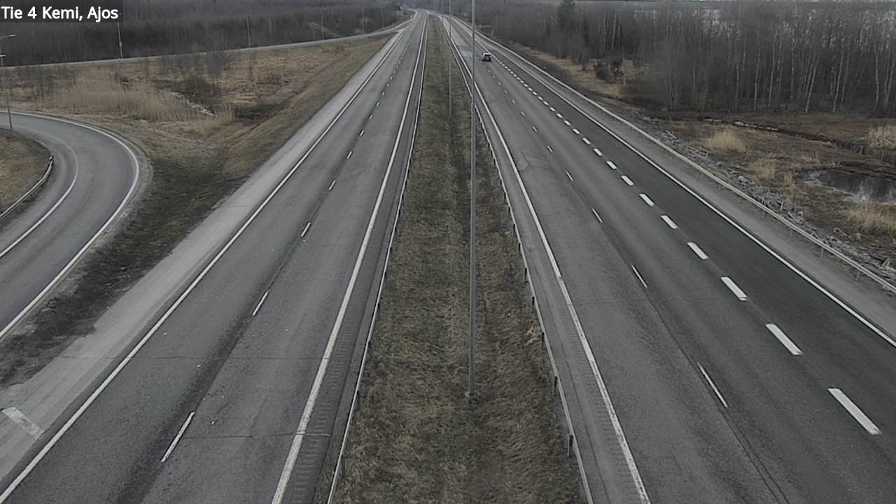 Weather Camera Image Road 4 Kemi, Ajos, Kemi, Lappi