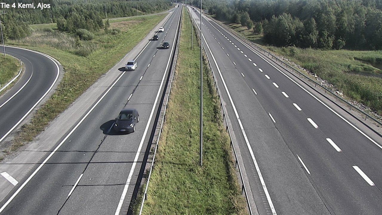 Kelikamerat Kuva Tie 4 Kemi, Ajos, Kemi, Lappi
