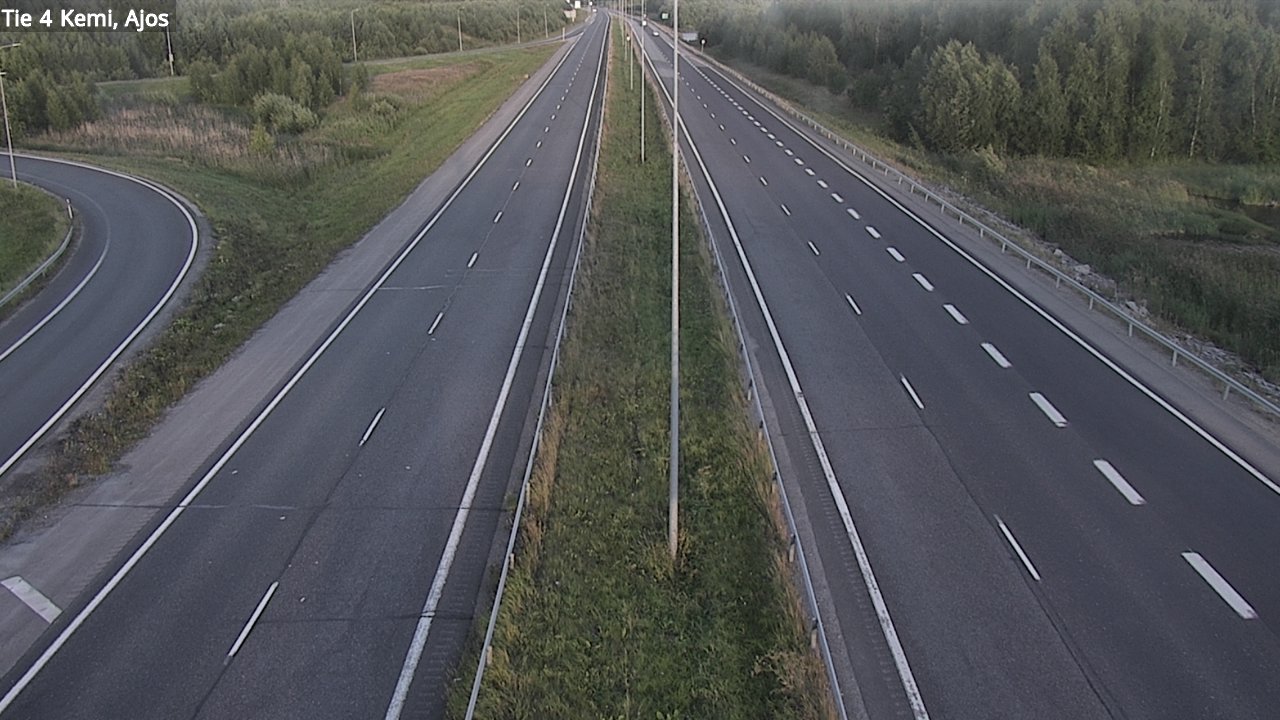 Kelikamerat Kuva Tie 4 Kemi, Ajos, Kemi, Lappi