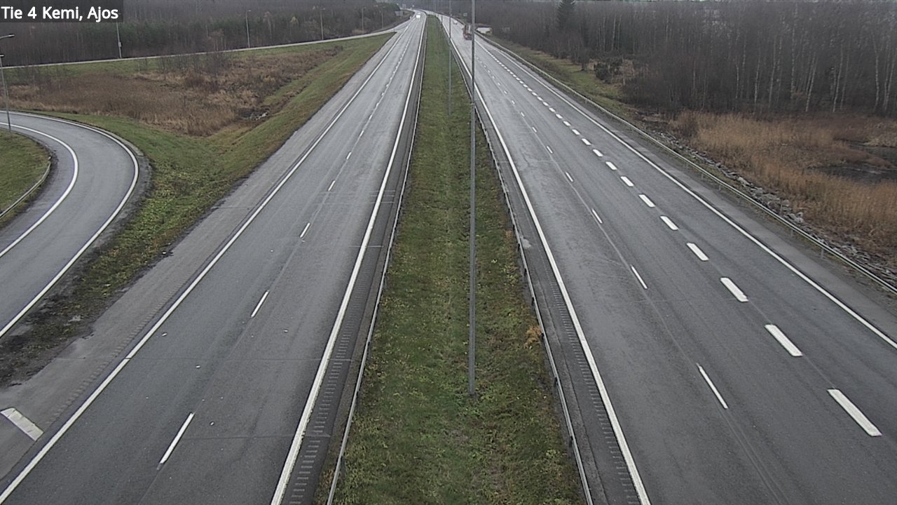 Kelikamerat Kuva Tie 4 Kemi, Ajos, Kemi, Lappi