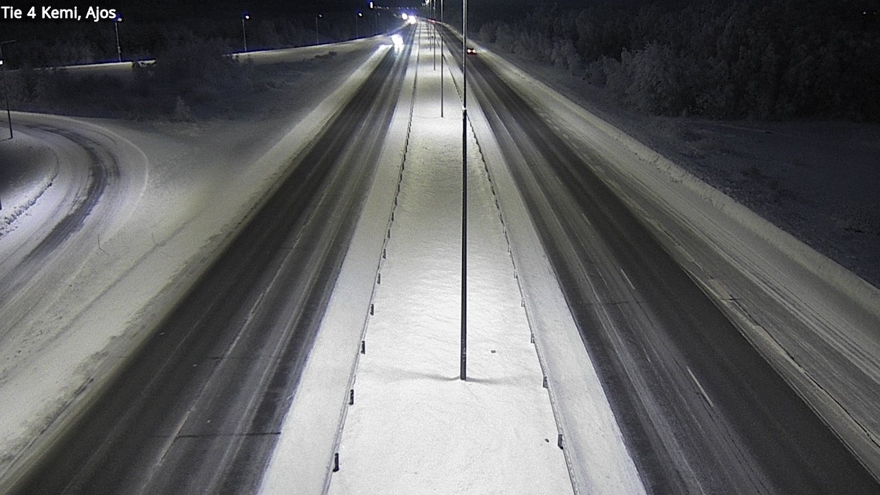 Kelikamerat Kuva Tie 4 Kemi, Ajos, Kemi, Lappi