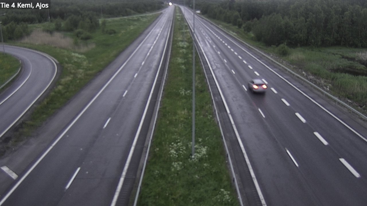 Kelikamerat Kuva Tie 4 Kemi, Ajos, Kemi, Lappi