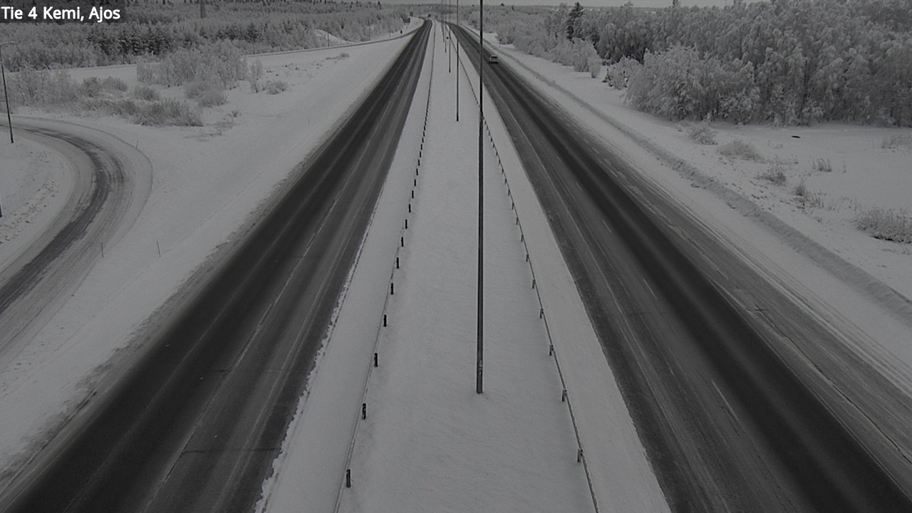 Kelikamerat Kuva Tie 4 Kemi, Ajos, Kemi, Lappi