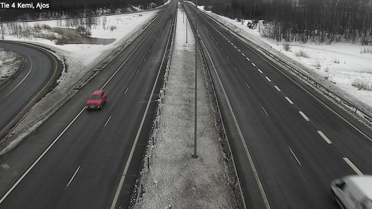 Kelikamerat Kuva Tie 4 Kemi, Ajos, Kemi, Lappi