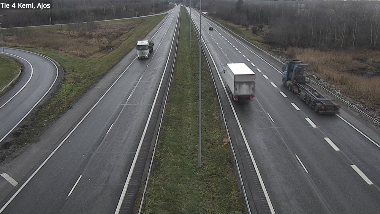 Kelikamerat Kuva Tie 4 Kemi, Ajos, Kemi, Lappi