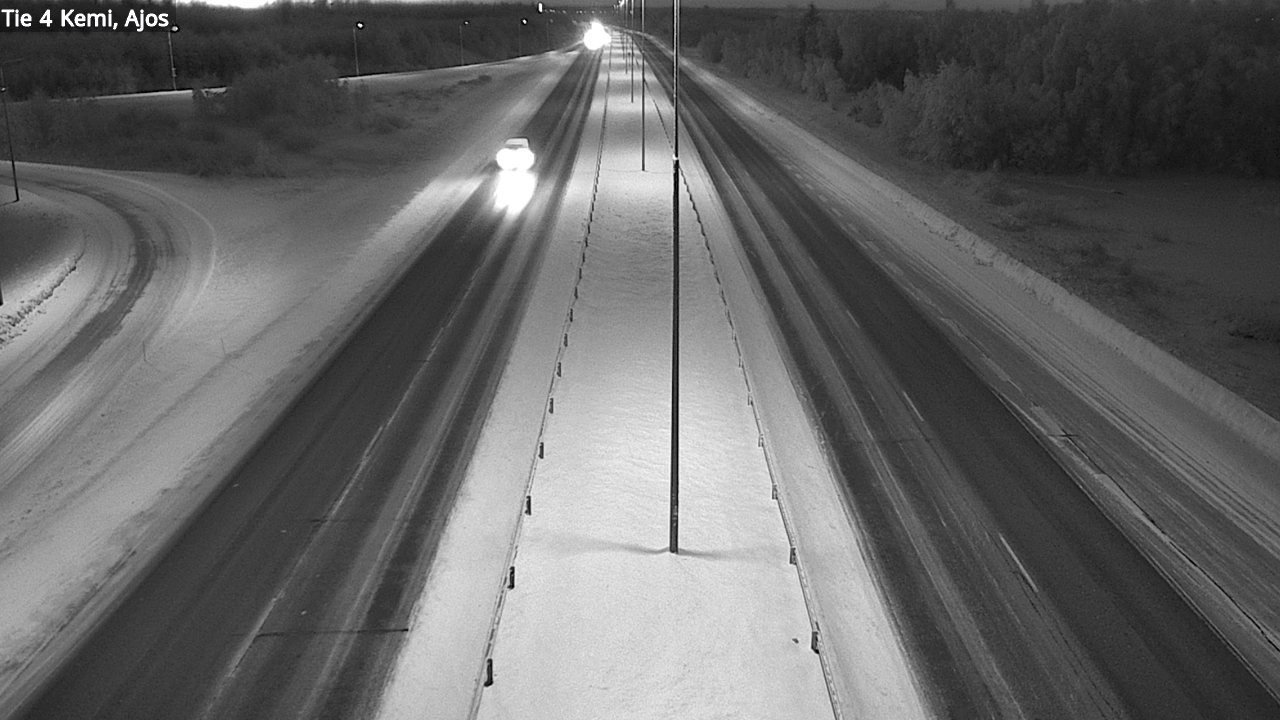 Kelikamerat Kuva Tie 4 Kemi, Ajos, Kemi, Lappi