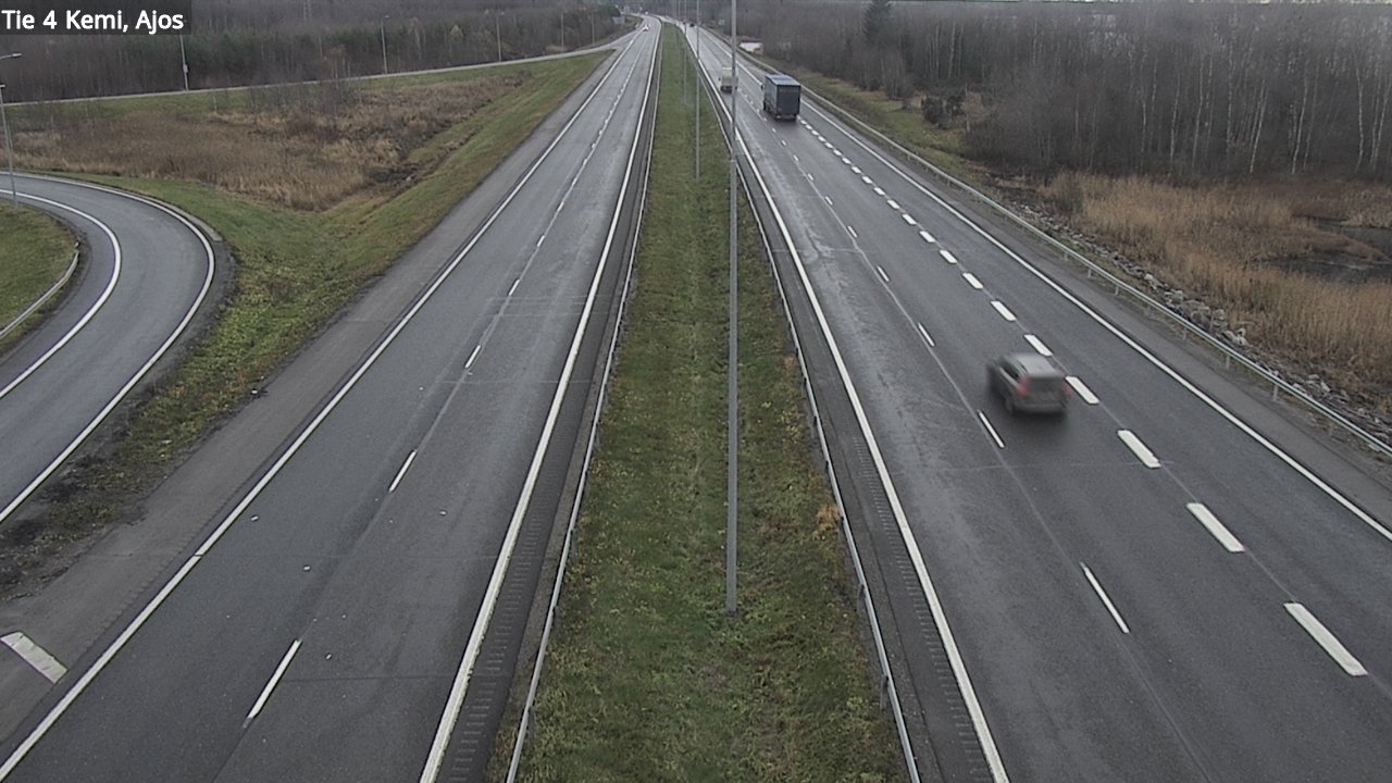 Kelikamerat Kuva Tie 4 Kemi, Ajos, Kemi, Lappi