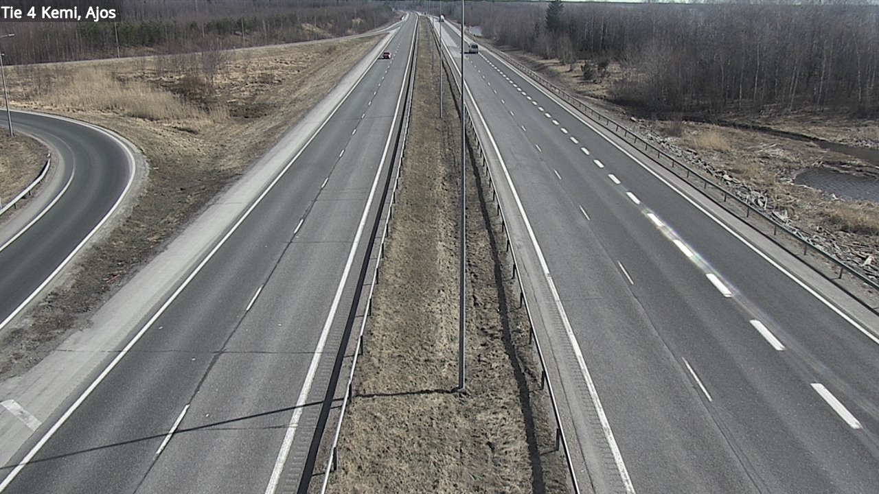 Weather Camera Image Road 4 Kemi, Ajos, Kemi, Lappi