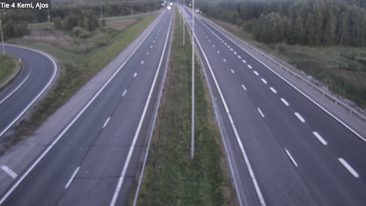 Kelikamerat Kuva Tie 4 Kemi, Ajos, Kemi, Lappi