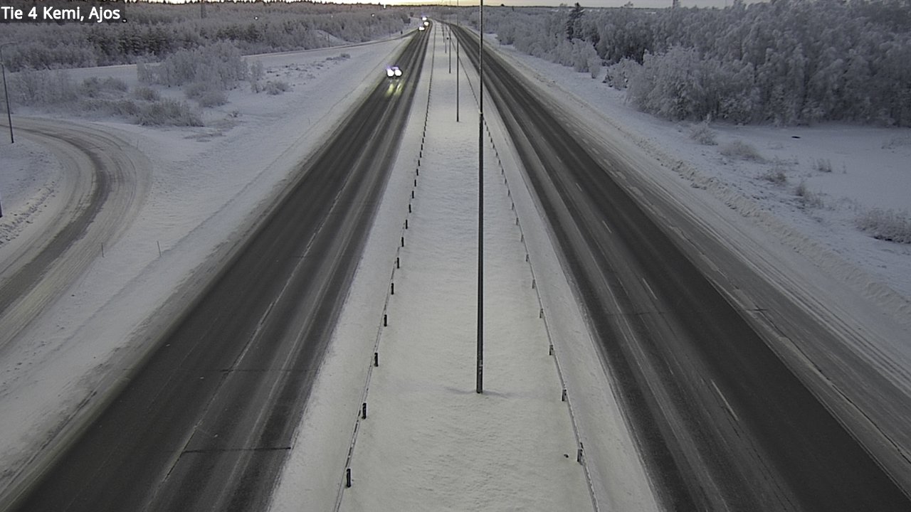 Kelikamerat Kuva Tie 4 Kemi, Ajos, Kemi, Lappi