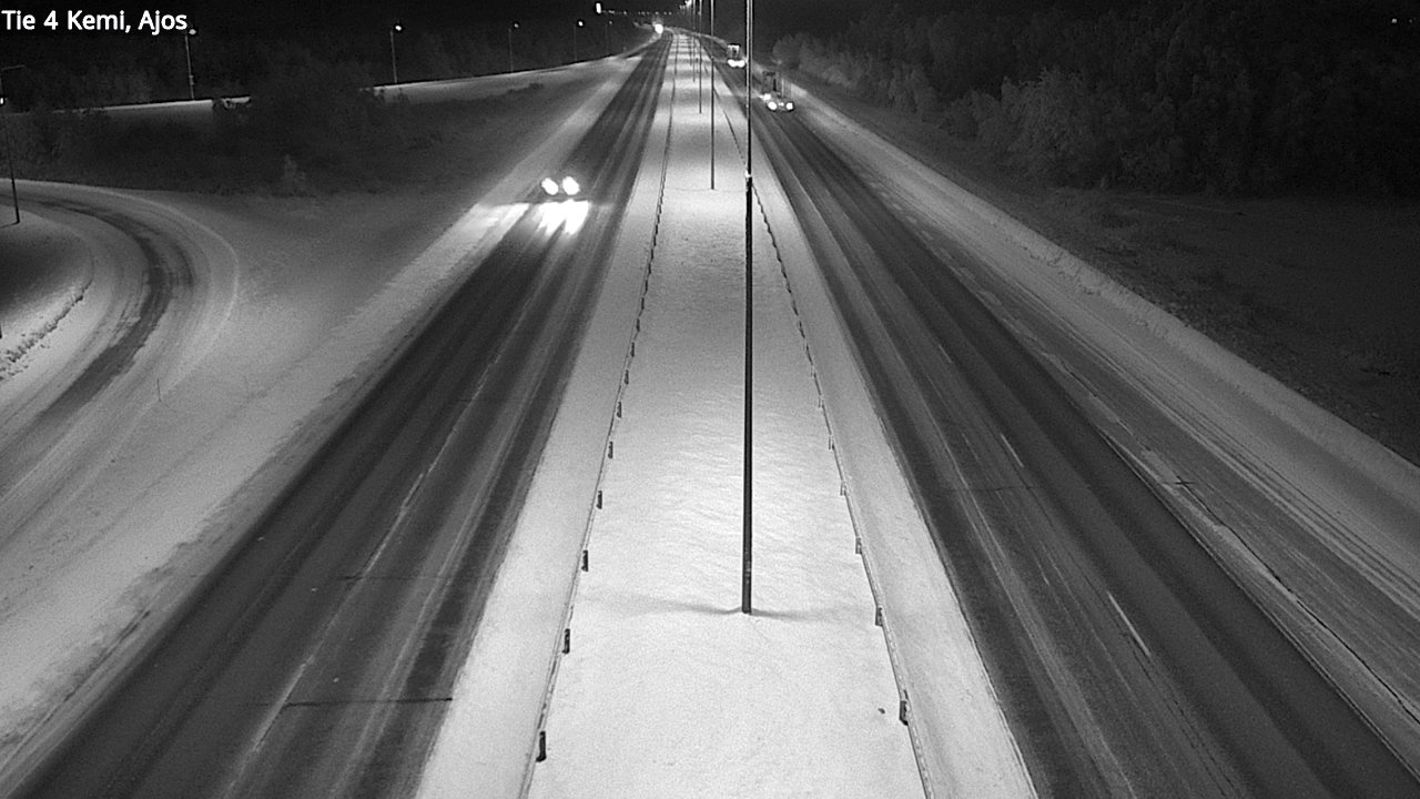 Kelikamerat Kuva Tie 4 Kemi, Ajos, Kemi, Lappi