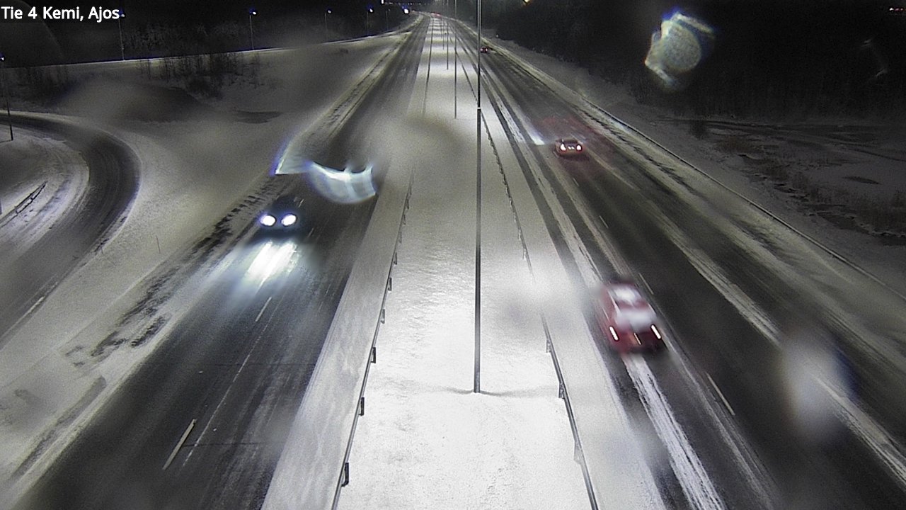 Weather Camera Image Väg 4 Kemi, Ajos, Kemi, Lappi