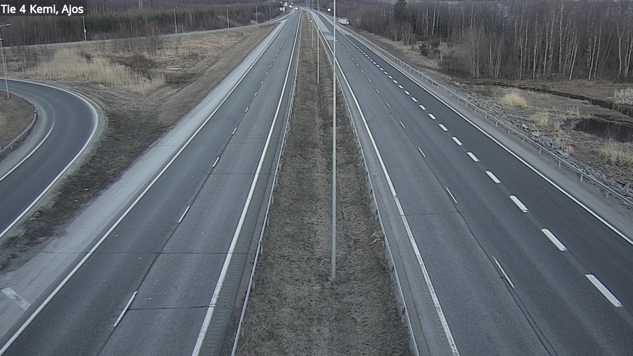 Weather Camera Image Road 4 Kemi, Ajos, Kemi, Lappi