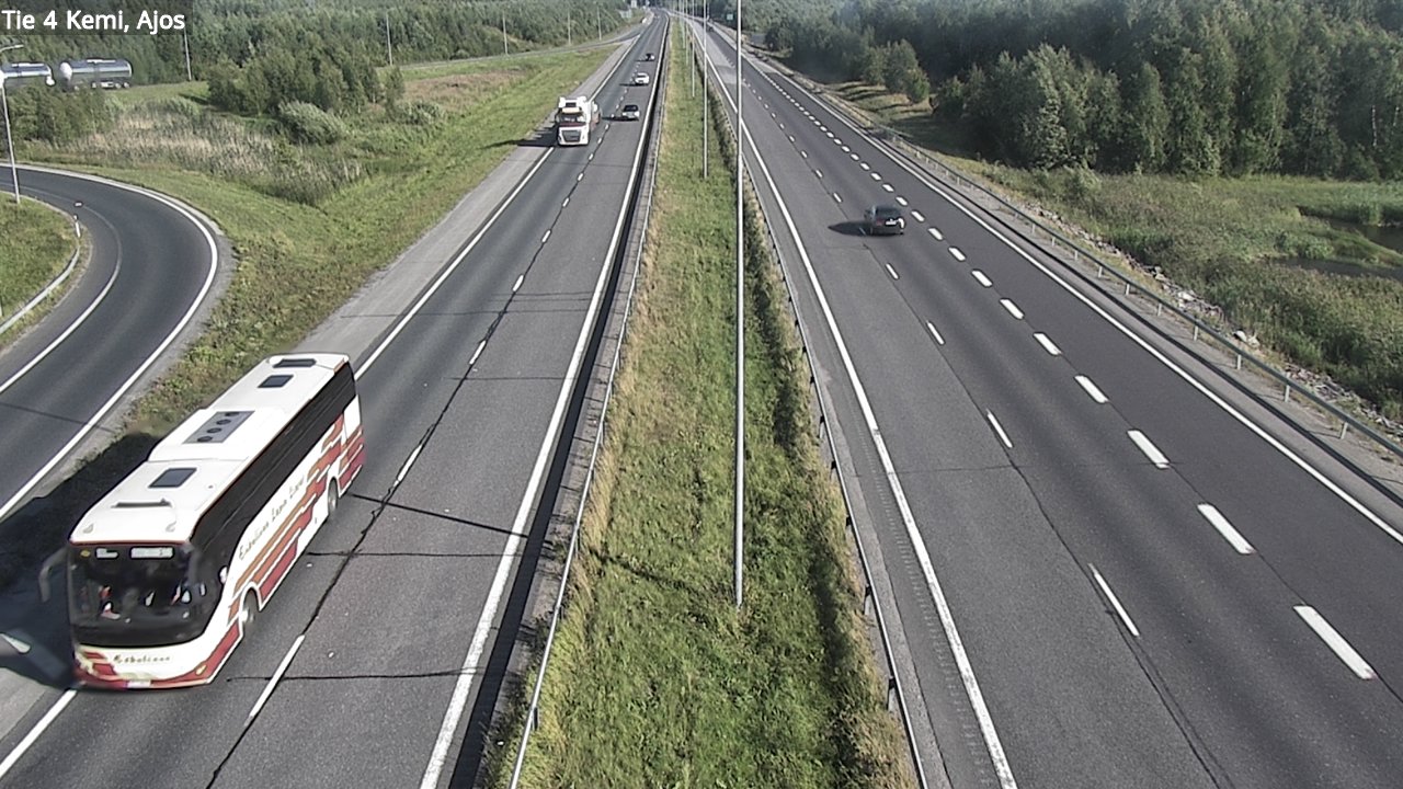 Kelikamerat Kuva Tie 4 Kemi, Ajos, Kemi, Lappi