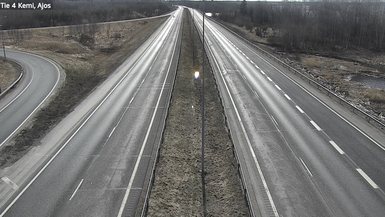 Weather Camera Image Road 4 Kemi, Ajos, Kemi, Lappi