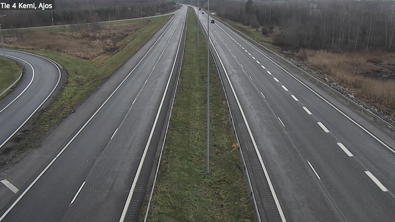 Kelikamerat Kuva Tie 4 Kemi, Ajos, Kemi, Lappi