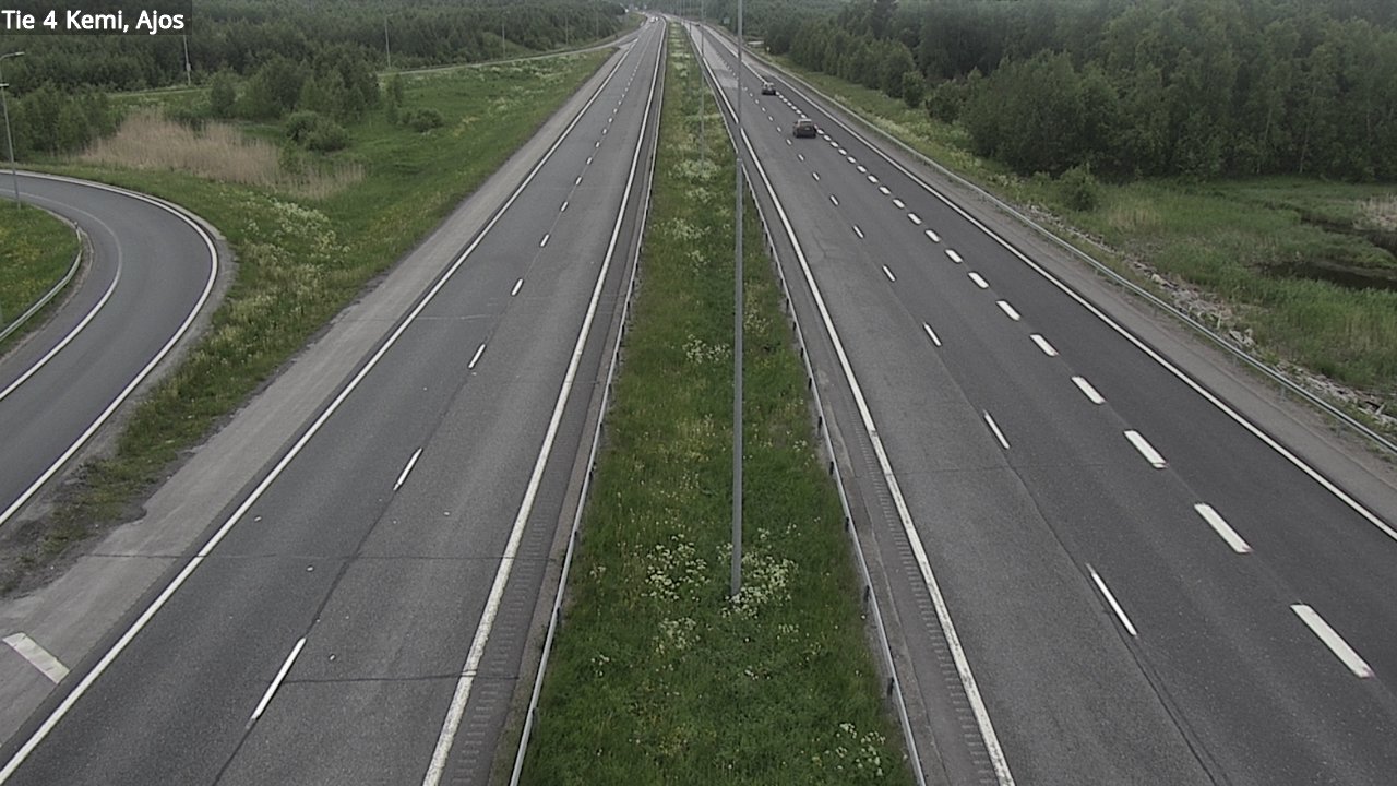 Kelikamerat Kuva Tie 4 Kemi, Ajos, Kemi, Lappi