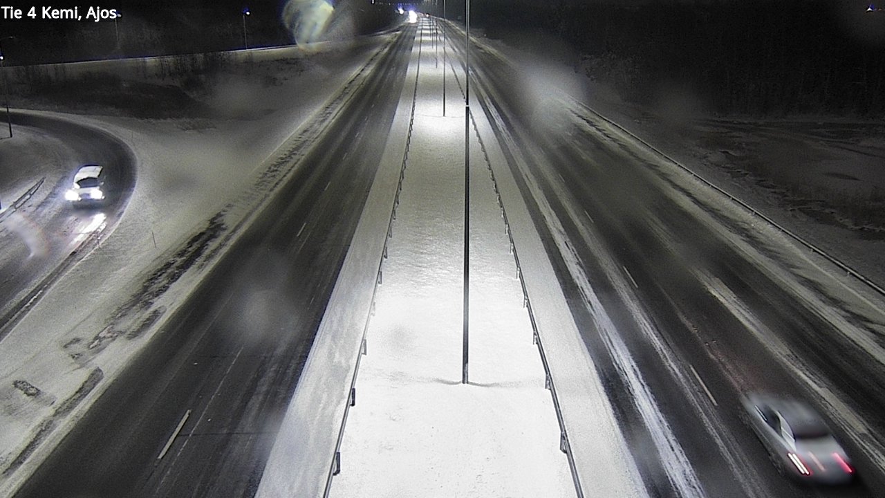 Weather Camera Image Väg 4 Kemi, Ajos, Kemi, Lappi