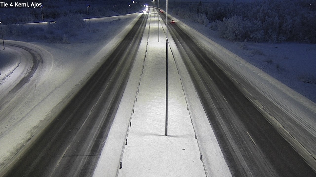 Kelikamerat Kuva Tie 4 Kemi, Ajos, Kemi, Lappi