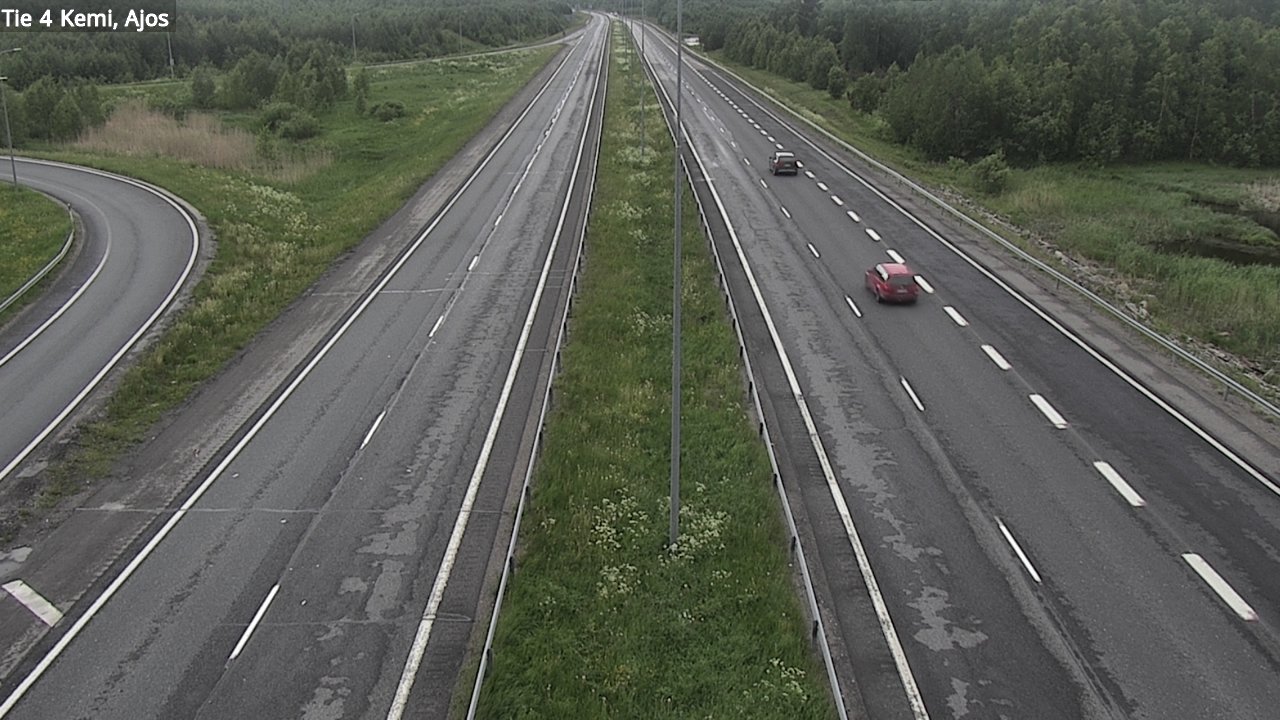 Weather Camera Image Road 4 Kemi, Ajos, Kemi, Lappi