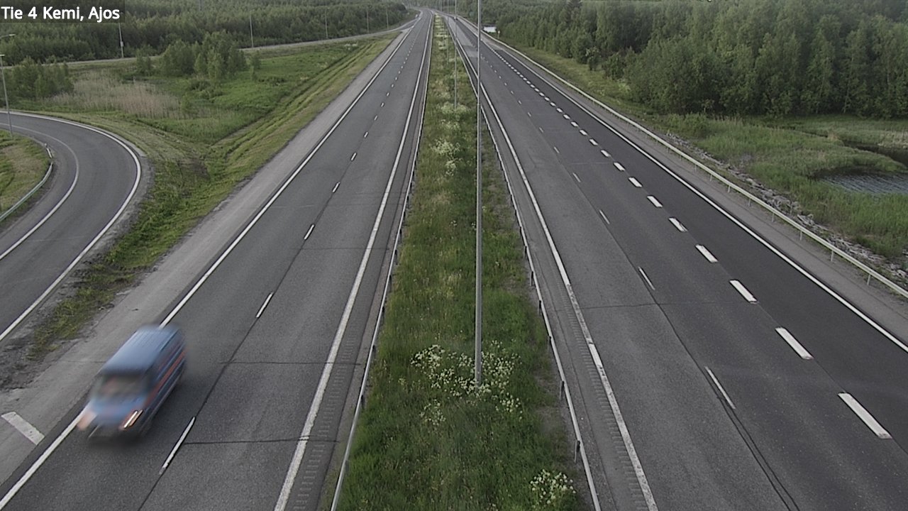 Kelikamerat Kuva Tie 4 Kemi, Ajos, Kemi, Lappi