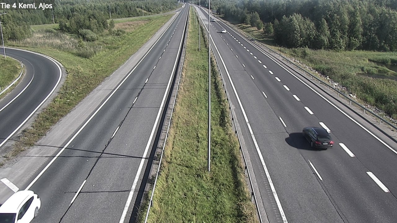 Kelikamerat Kuva Tie 4 Kemi, Ajos, Kemi, Lappi