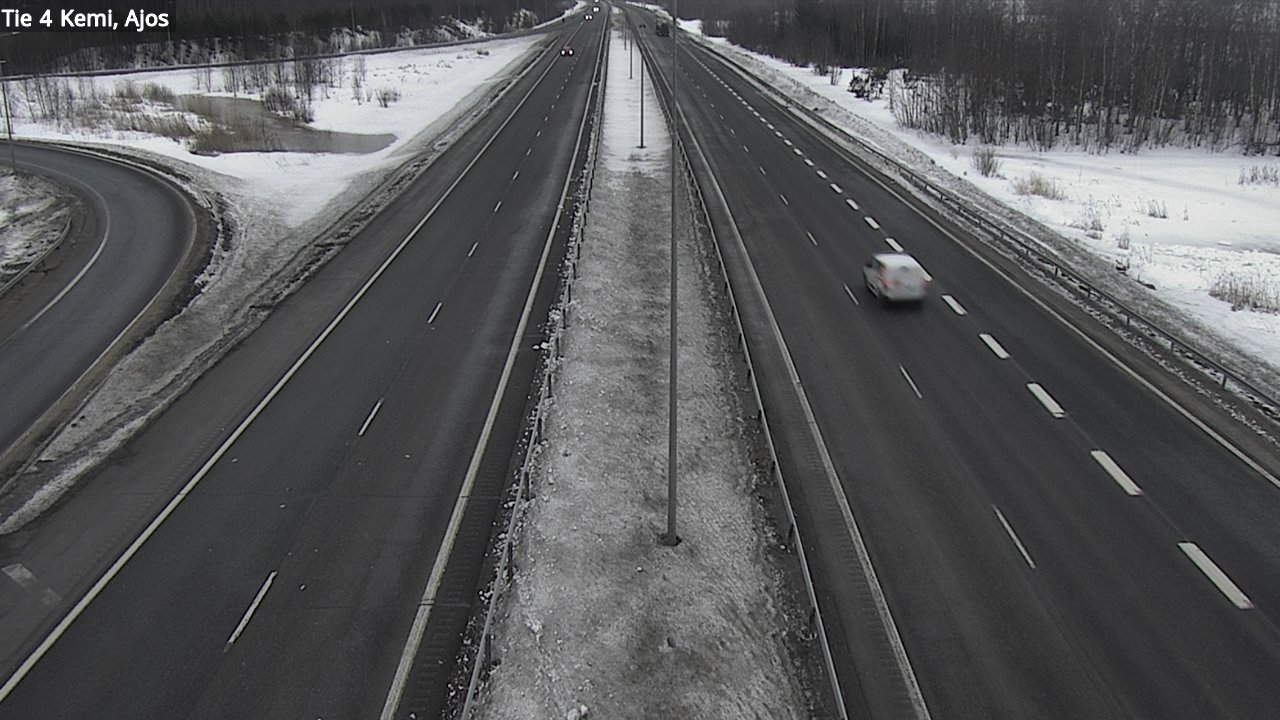 Kelikamerat Kuva Tie 4 Kemi, Ajos, Kemi, Lappi