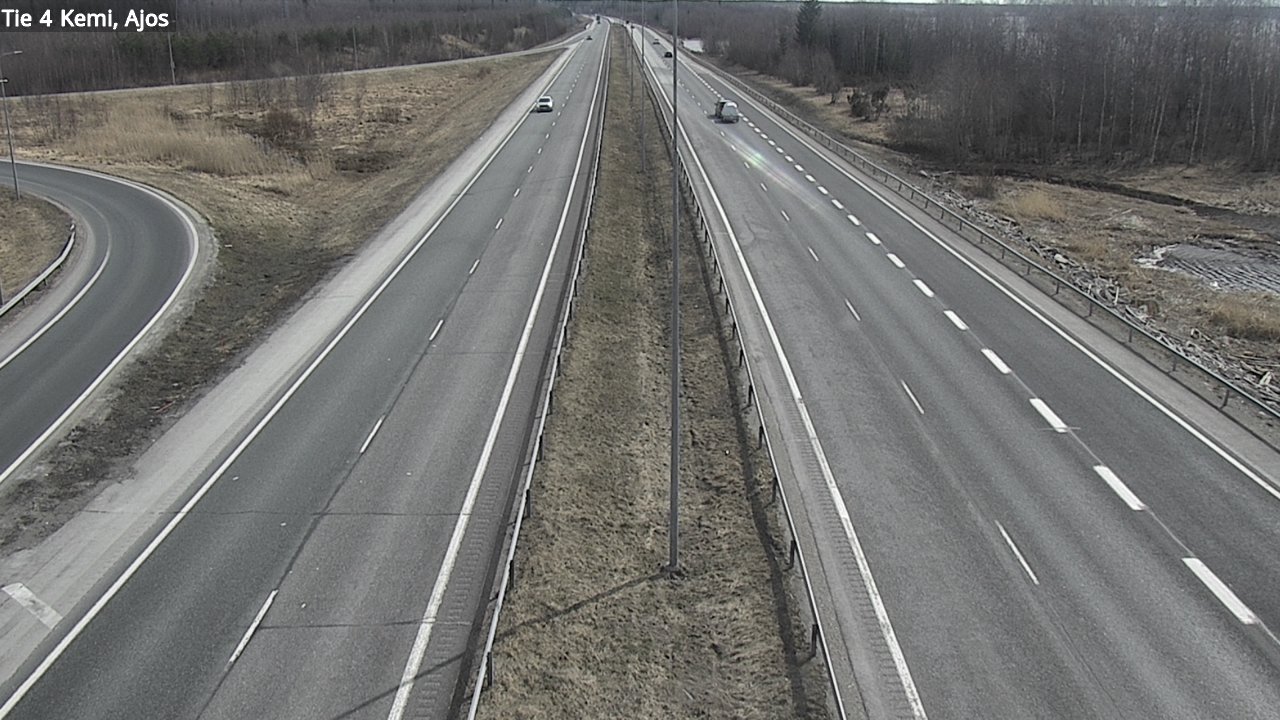 Weather Camera Image Road 4 Kemi, Ajos, Kemi, Lappi
