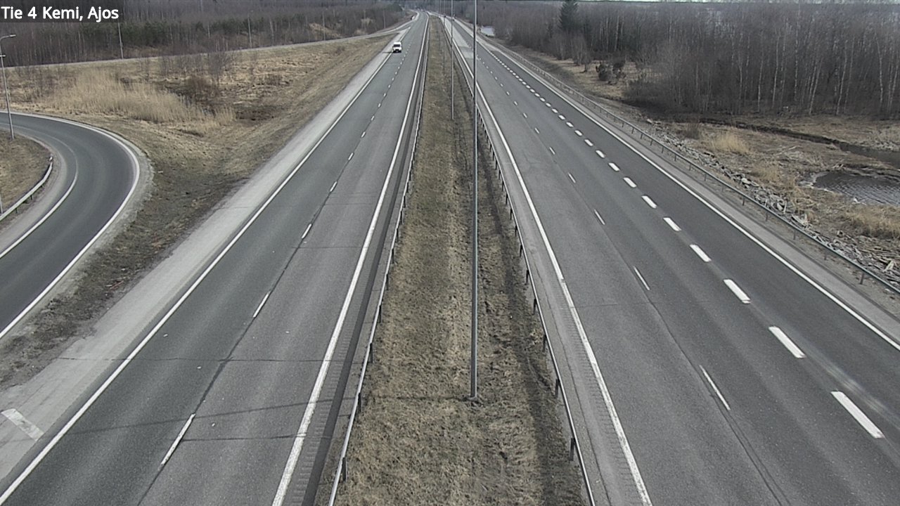 Weather Camera Image Road 4 Kemi, Ajos, Kemi, Lappi